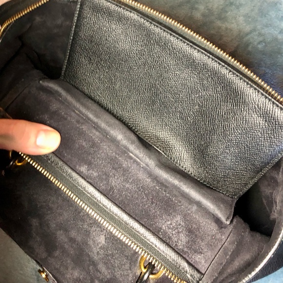 Celine Grained Calfskin Micro Belt Bag, Black - Picture 13 of 13